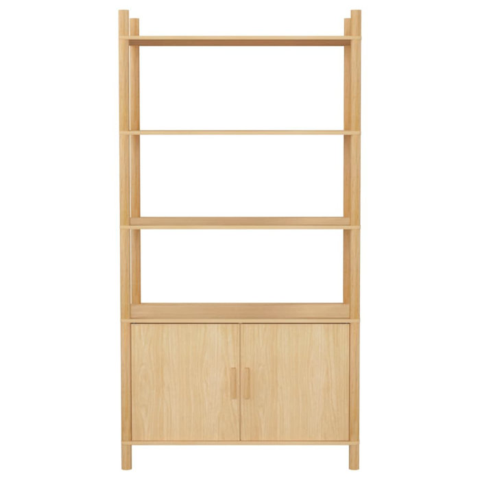 Ebern Designs Storage Table Cupboard with Doors for Kitchen Engineered Wood Wayfair